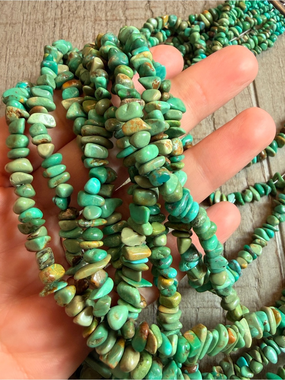 Needs REPAIR Jay King DTR mine finds sterling silver strand turquoise necklace - Picture 8 of 12